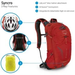Osprey Syncro 12 - Fahrradrucksack 46 Cm -Taschen Discounter 5 051 1 0 b10