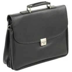 D&N Basic Line Aktentasche Mit Laptopfach 44 Cm -Taschen Discounter 5379 01 b3
