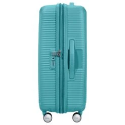 American Tourister Soundbox - 4-Rollen-Trolley 67 Cm Erw. -Taschen Discounter American Tourister Soundbox 4 Rollen Trolley 67 cm erw turquoise 88473 A066 3
