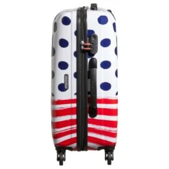 American Tourister Disney Alfatwist 2.0 - 4-Rollen-Kabinentrolley S 55 Cm -Taschen Discounter American Tourister American Tourister Disney Alfatwist 2 0 4 Rollen Kabinentrolley S 55 cm Mickey Blue Dots 92699 9072 3