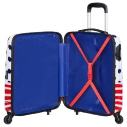 American Tourister Disney Alfatwist 2.0 - 4-Rollen-Kabinentrolley S 55 Cm -Taschen Discounter American Tourister American Tourister Disney Alfatwist 2 0 4 Rollen Kabinentrolley S 55 cm Mickey Blue Dots 92699 9072 5