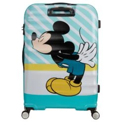 American Tourister Wavebreaker Disney - 4-Rollen-Trolley L 77 Cm -Taschen Discounter American Tourister American Tourister Wavebreaker Disney 4 Rollen Trolley L 77 cm mickey blue kiss 85673 8624 4