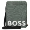 BOSS Catch 2.0 DS - Handytasche 20 Cm -Taschen Discounter BOSS Catch 2 0 DS Handytasche 20 cm open green 50490991 343 1