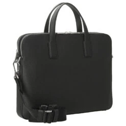BOSS Crosstown - Aktentasche Leder 38.5 Cm -Taschen Discounter BOSS Crosstown Doc Aktentasche 38 cm S black 50470478 001 5
