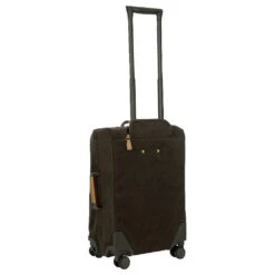 Brics Life - 4-Rollen-Kabinentrolley S 55 Cm -Taschen Discounter Brics Life 4 Rollen Kabinentrolley S 55 cm olivgr n BLF58117 378 4