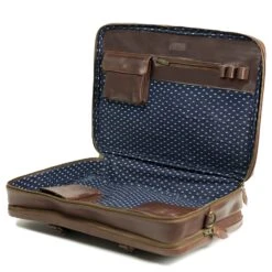 Buckle & Seam Albert - Aktentasche XL 41 Cm -Taschen Discounter Buckle amp Seam Albert Aktentasche XL 41 cm braun dot 1120ALB015DOT 6