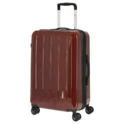 CHECK.IN London 2.0 - 4-Rollen-Trolley 67 Cm -Taschen Discounter CHECK IN London 2 0 4 Rollen Trolley 67 cm carbon rot 56 2210674 67 2
