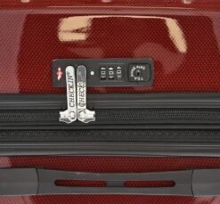 CHECK.IN London 2.0 - 4-Rollen-Trolley 67 Cm -Taschen Discounter CHECK IN London 2 0 4 Rollen Trolley 67 cm carbon rot 56 2210674 67 7