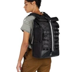 Chrome Barrage Cargo Rolltop 20 - Rucksack 51 Cm -Taschen Discounter Chrome Barrage Cargo Rolltop Rucksack mit Laptopfach 15 039 039 51 cm all black BG 163 ALLB 8