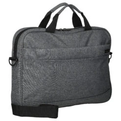 D&N Basic Line - Aktentasche 43 Cm Polyester -Taschen Discounter D amp N Basic Line Aktentasche 43 cm Polyester grau 5616 13 5