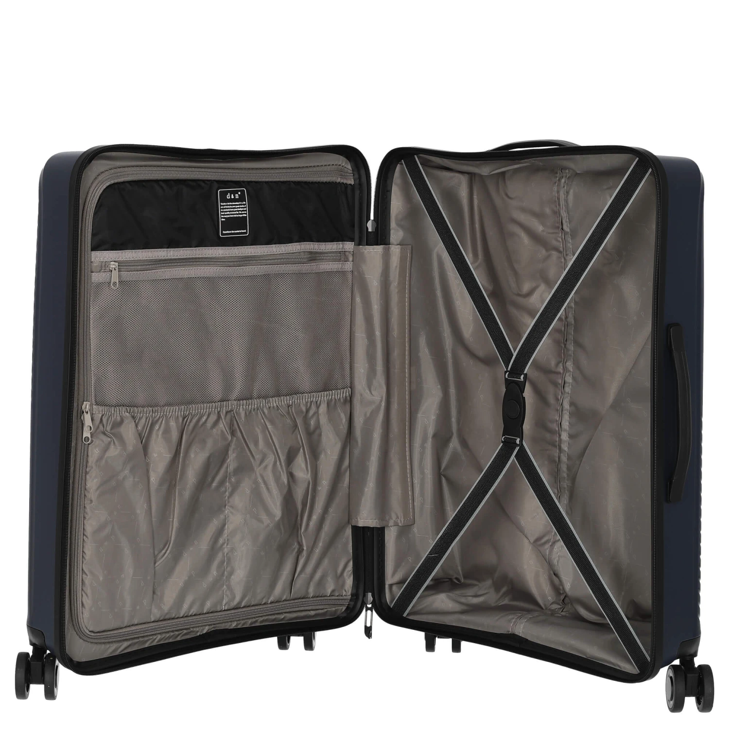 D&N Travel Line 4000 - 4-Rollen-Trolley M 66 Cm 8 D&N Travel Line 4000 - 4-Rollen-Trolley M 66 Cm – Bild 6