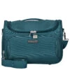 D&N Travel Line 6404 - Beautycase 24 Cm -Taschen Discounter D amp N Travel Line 6404 Beautycase 24 cm petrol 6430 16 1
