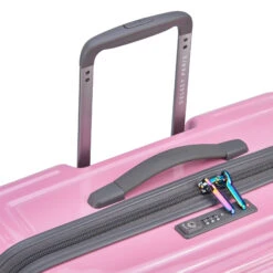 Delsey Caumartin Plus - 4-Rollen-Trolley L 76 Cm -Taschen Discounter Delsey Caumartin Plus 4 Rollen Trolley L 76 cm rosa blau 207882149 5