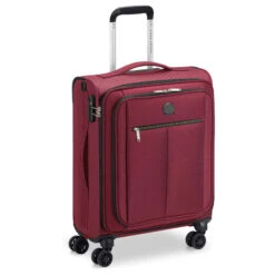 Delsey Pin Up 6 Slimline - 4-Rollen-Kabinentrolley 55 Cm -Taschen Discounter Delsey Pin Up 6 Slimline 4 Rollen Kabinentrolley 55 cm bordeaux rot 343080304 2