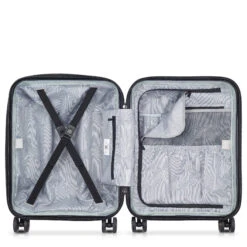 Delsey Shadow 5.0 - 4-Rollen-Kabinentrolley Slim Line USB 55 Cm -Taschen Discounter Delsey Shadow 5 0 4 Rollen Kabinentrolley Slim Line USB 55 cm black 287880300 4