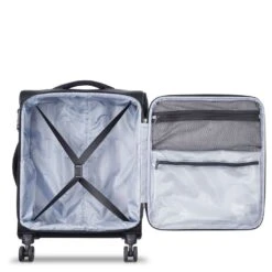 Delsey Optimax Lite - 4-Rollen-Kabinentrolley Slim Line 55 Cm -Taschen Discounter Delsey Delsey Optimax Lite 4 Rollen Kabinentrolley Slim Line 55 cm black 328580300T9 3