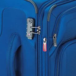 Delsey Optimax Lite - 4-Rollen-Kabinentrolley Slim Line 55 Cm -Taschen Discounter Delsey Delsey Optimax Lite 4 Rollen Kabinentrolley Slim Line 55 cm blau 328580302T9 4