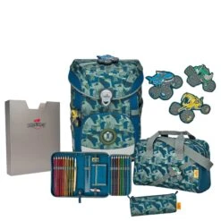 DerDieDas ErgoFlex Easy - Schulranzen Set 5tlg. 950g