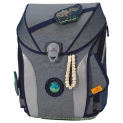 DerDieDas ErgoFlex Max Exklusiv ECO - Schulranzen Set 5tlg. 950g -Taschen Discounter DerDieDas ErgoFlex Max Exklusiv ECO Schulranzen Set 5tlg 950g Blue Planet 8508170 3