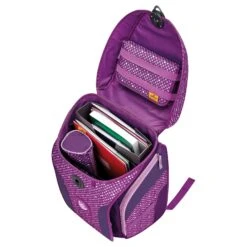 DerDieDas ErgoFlex Max - Schulranzen Set 5tlg. 950 G -Taschen Discounter DerDieDas ErgoFlex Max Schulranzen Set 5tlg 950 g Purple Dots 8508151 4