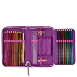 DerDieDas ErgoFlex Max - Schulranzen Set 5tlg. 950 G -Taschen Discounter DerDieDas ErgoFlex Max Schulranzen Set 5tlg 950 g Purple Dots 8508151 8