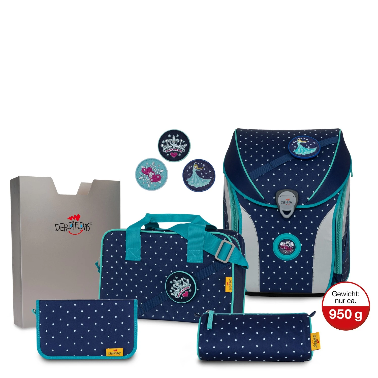 DerDieDas ErgoFlex Max - Schulranzen Set 5tlg. 950g 3 DerDieDas ErgoFlex Max - Schulranzen Set 5tlg. 950g