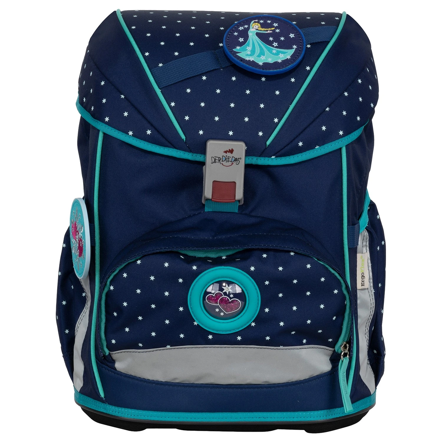 DerDieDas ErgoFlex Max - Schulranzen Set 5tlg. 950g 4 DerDieDas ErgoFlex Max - Schulranzen Set 5tlg. 950g – Bild 2