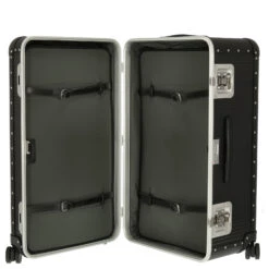 FPM Bank Trunk On Wheels - 4-Rollen-Trolley 76 Cm -Taschen Discounter FPM Bank 4 Rollen Trolley Trunk 76 cm Caviar Black A1507315915 6