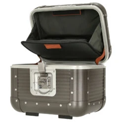 FPM Bank Vanity Case Aluminium - Beauty Case 33 Cm -Taschen Discounter FPM Bank Vanity Case Beautycase 33 cm Steel Grey A1521915801 8