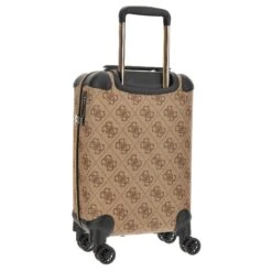 Guess Berta 18 IN - 4-Rollen-Trolley 46 Cm -Taschen Discounter Guess Berta 18 IN 4 Rollen Trolley 46 cm latte logo brown TWB86889830 LGW 2