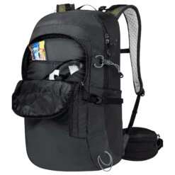 Jack Wolfskin Athmos Shape 24 - Wanderrucksack 50 Cm -Taschen Discounter Jack Wolfskin Athmos Shape 24 Wanderrucksack 50 cm phantom 2010161 6350 4