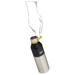 Jack Wolfskin Kole 500 Ml - Trinkflasche -Taschen Discounter Jack Wolfskin Kole 0 5L Trinkflasche 23 cm black 8007021 6000 4