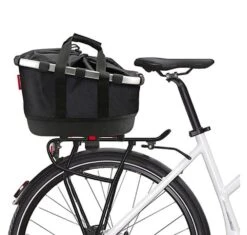 KLICKfix Reisenthel Bikebasket GT 21 - Gepäckträgerkorb (Uniklip) -Taschen Discounter KLICKfix Bikebasket GT Uniklip Gep cktr ger Korb inkLRacktime Vario Adapter black 0304US 3
