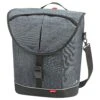 KLICKfix Cita 2 18 - Hinterradtasche 35 Cm -Taschen Discounter KLICKfix Rixen amp Kaul quot Cita 2 quot HR Fahrradtasche 35 cm inkl KLICKfix Kompaktschiene grey 0264KGR 1