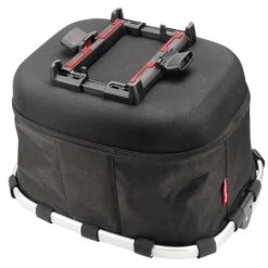KLICKfix Reisenthel Carrybag GT 24 - Gepäckträgerkorb (Uniklip) -Taschen Discounter KLICKfix reisenthel Carrybag GT Gep cktr ger Korb inkl Uniklip twist silver 0305UTS 3