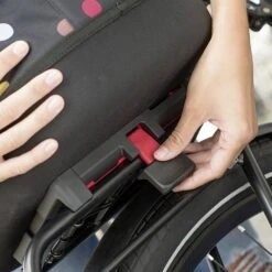 KLICKfix Reisenthel Carrybag GT 24 - Gepäckträgerkorb (Uniklip) -Taschen Discounter KLICKfix reisenthel Carrybag GT Gep cktr ger Korb inkl Uniklip twist silver 0305UTS 5