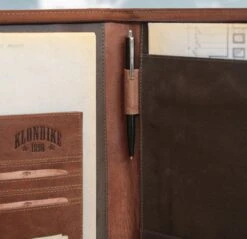 Klondike 1896 Bruce Echtleder - Dokumentenmappe 33 Cm -Taschen Discounter Klondike 1896 Bruce Echtleder Dokumentenmappe 33 cm mittelbraun KD1033 02 5