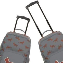 LÄSSIG Safari - 2-Rollen-Kindertrolley 46 Cm -Taschen Discounter L SSIG Safari 2 Rollen Kindertrolley 46 cm Tiger 1204005261 7