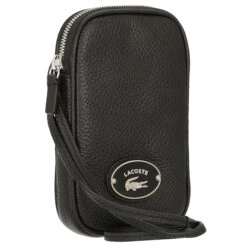 Lacoste Origin Croc - Handytasche Mit Kontrast-Krokodil 17 Cm -Taschen Discounter Lacoste Origin Croc Tasche f r Handy 17 cm black NF3938GZ 000 3