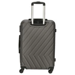 Paklite Quick - 4-Rollen-Trolley M 64 Cm -Taschen Discounter Paklite by Travelite Quick 4 Rollen Trolley M 64 cm grau anthrazit 72848 04 4