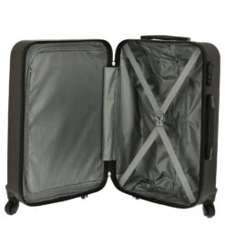 Paklite Quick - 4-Rollen-Trolley M 64 Cm -Taschen Discounter Paklite by Travelite Quick 4 Rollen Trolley M 64 cm grau anthrazit 72848 04 6