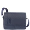 Piquadro P16 - Schultertasche 28 Cm -Taschen Discounter Piquadro P16 Schultertasche 28 cm blue CA4828P16 CHEVBLU 1