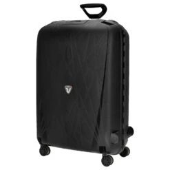 Roncato Light - 4-Rollen-Trolley Set 2tlg. M/L -Taschen Discounter Roncato Light 4 Rollen Trolley Set 2tlg M L black 50071001 3