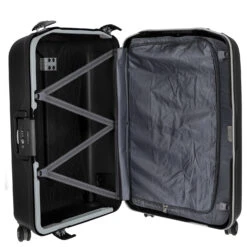 Roncato Light - 4-Rollen-Trolley Set 2tlg. M/L -Taschen Discounter Roncato Light 4 Rollen Trolley Set 2tlg M L black 50071001 7