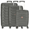Roncato Skyline - 4-Rollen-Trolley-Set 3tlg. -Taschen Discounter Roncato Skyline 4 Rollen Trolley Set 3 tlg antracite 41815022 1