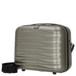 Taschen Discounter -Taschen Discounter Roncato Wave Beautycase 32 5 cm champagne 41972826 2
