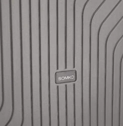 Somko Wave - 4-Rollen-Trolley Set 3tlg. -Taschen Discounter SOMKO Wave 4 Rollen Trolley Set 3tlg anthrazit 200340 04 9