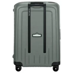 Samsonite S Cure Eco - 4-Rollen-Trolley M 69 Cm -Taschen Discounter Samsonite S Cure Eco 4 Rollen Trolley M 69 cm forest grey 128015 5587 4