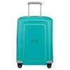 Samsonite S Cure Spinner - 4-Rollen-Kabinentrolley S 55 Cm -Taschen Discounter Samsonite S Cure Spinner 4 Rollen Kabinentrolley S 55 cm aqua blue 49539 1012 1