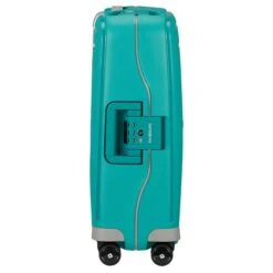 Samsonite S Cure Spinner - 4-Rollen-Kabinentrolley S 55 Cm -Taschen Discounter Samsonite S Cure Spinner 4 Rollen Kabinentrolley S 55 cm aqua blue 49539 1012 3